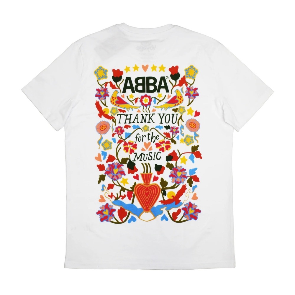 ABBA Voyage London Concert Experience Graphic Band Tshirt Unisex Size XL
